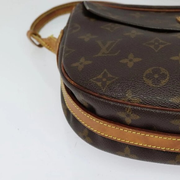 LOUIS VUITTON Monogram Jeune Fille GM Shoulder Bag M51225 LV Auth 129863 - Picture 4 of 16